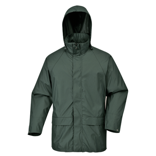 PARKA IMPERMEÁVEL EM PU VERDE S350 PARKA IMPERMEÁVEL EM PU VERDE S350